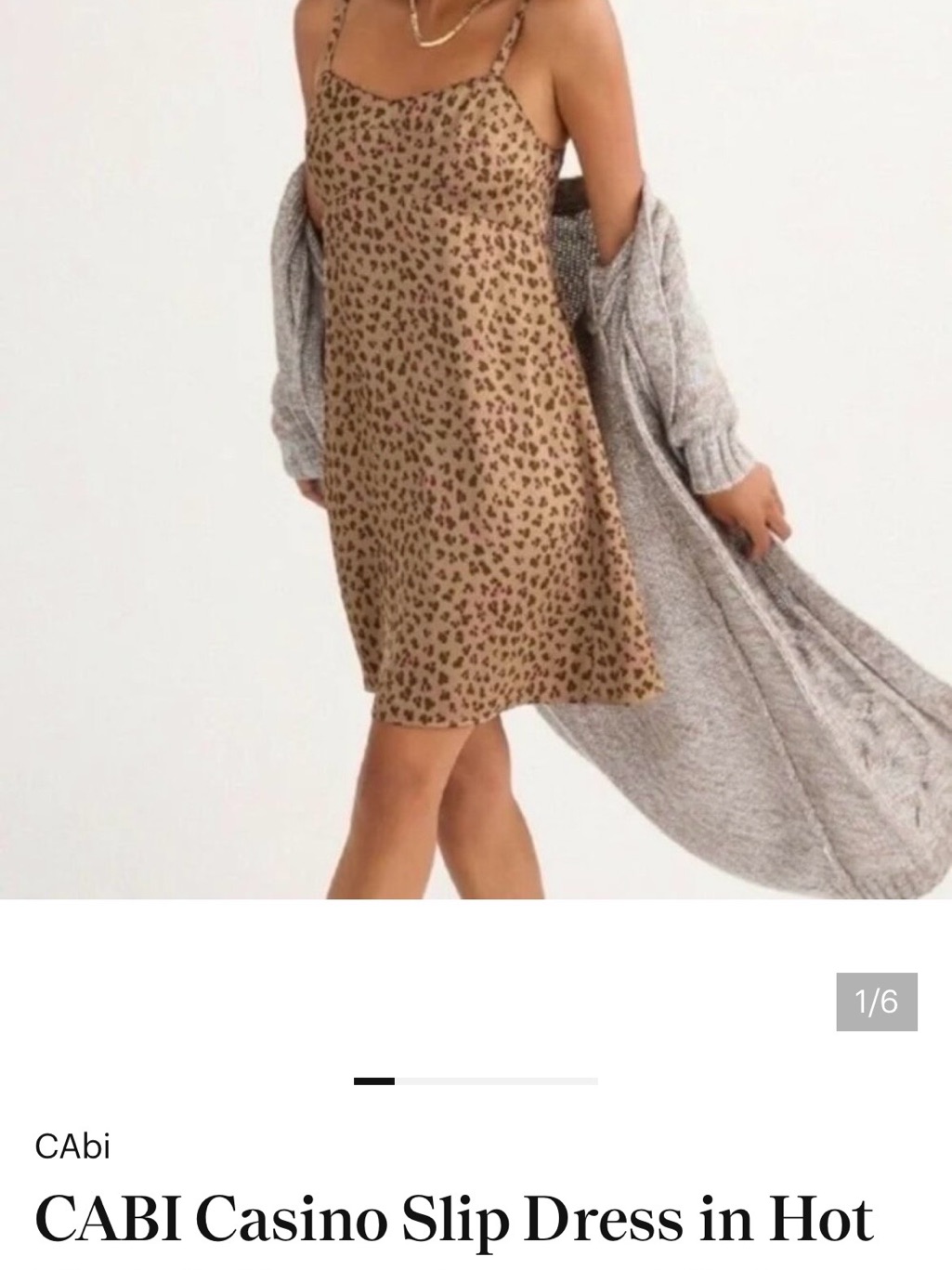Cabi 4802 Casino Dress